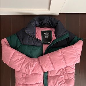 Hollister girls puffer jacket size S